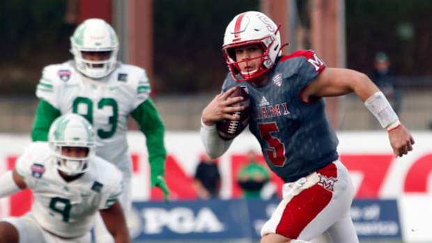 Brett Gabbert Miami of Ohio Quarterback (2)